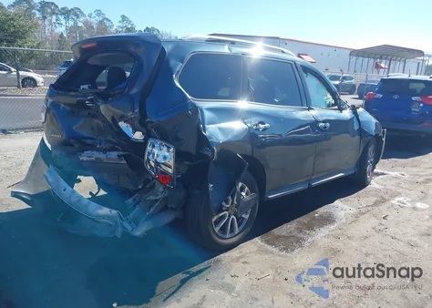 2016 Nissan Pathfinder S from USA, damaged, VIN 5N1AR2MN4GC643869